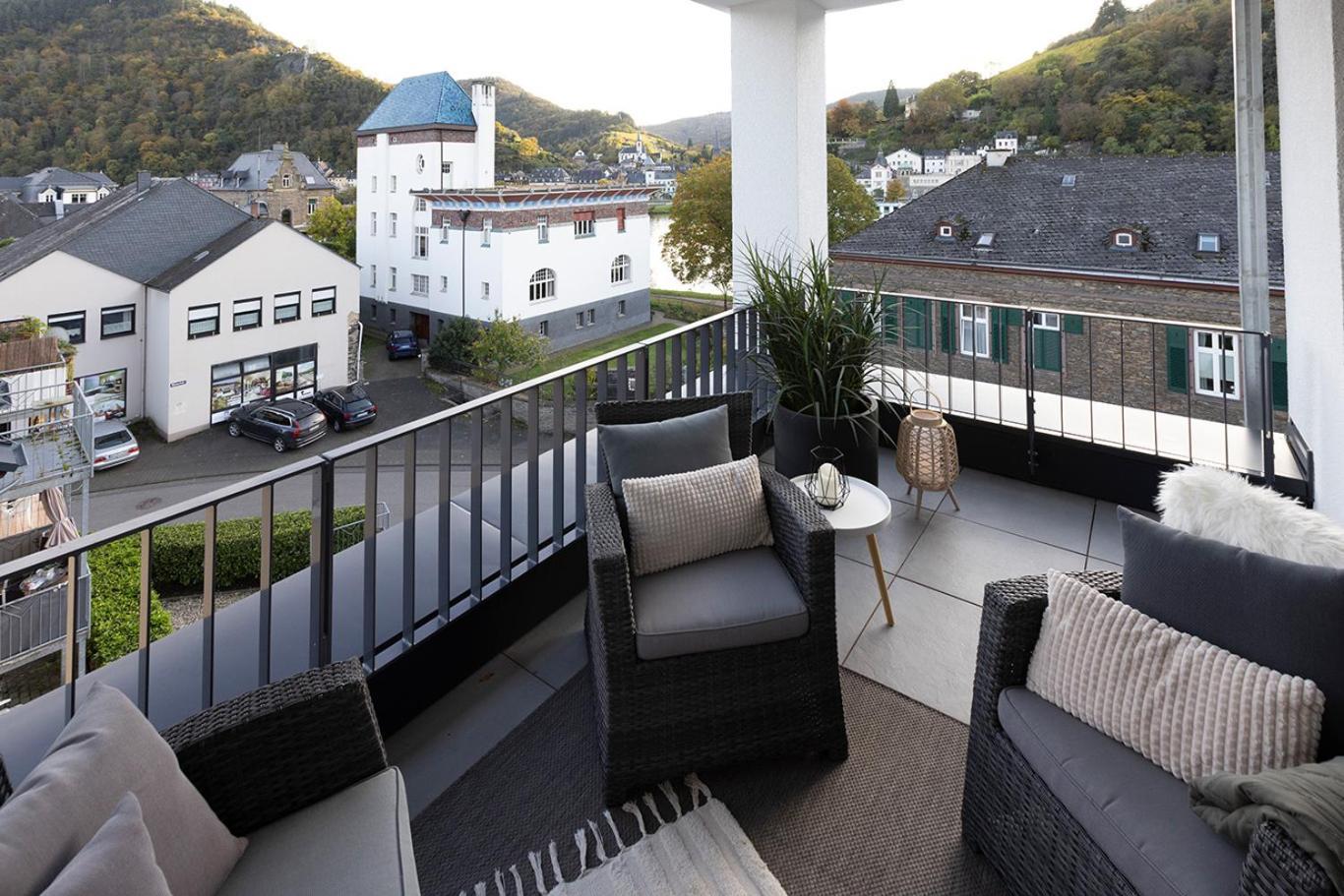 Neu Moselroyal Luxus 2-4 Pers Design Klima Lägenhet Traben-Trarbach Exteriör bild